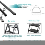 Hunter 5 Step Gray Ladder