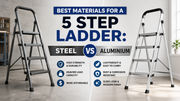 5 Step Ladder Steel vs Aluminium Comparison