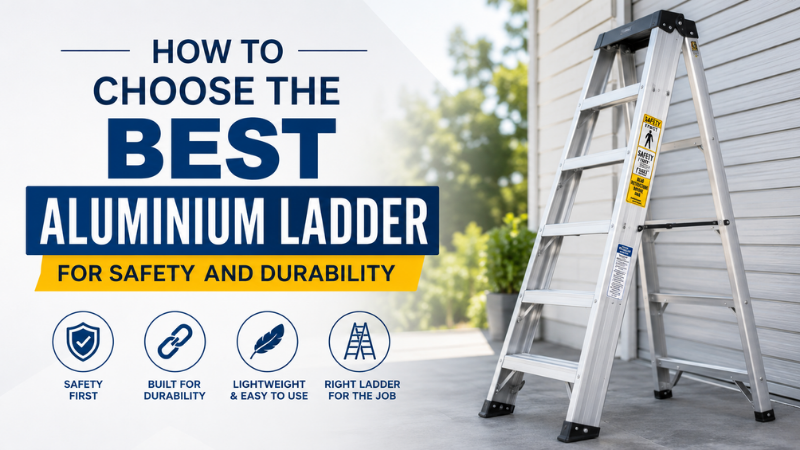 Best Aluminium Ladder for Safety and Durability