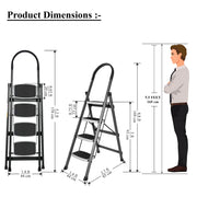 Hunter 4 Step Blue Ladder